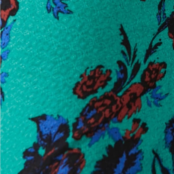 Free people - Hilary Print Keyhole Neck Top NWT small - Picture 6 of 6